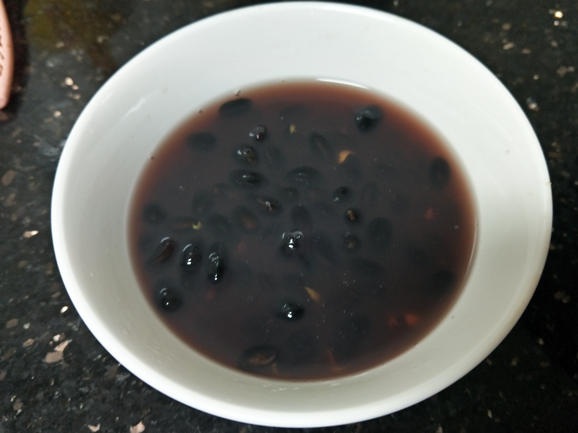 Black Bean and Egg Soup recipe