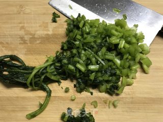 Stir-fried Cuttlefish with Potherb Mustard and Green Pepper recipe