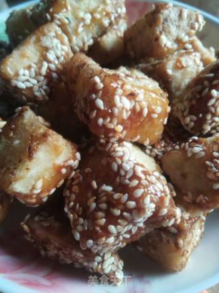Sesame Eggplant Balls recipe