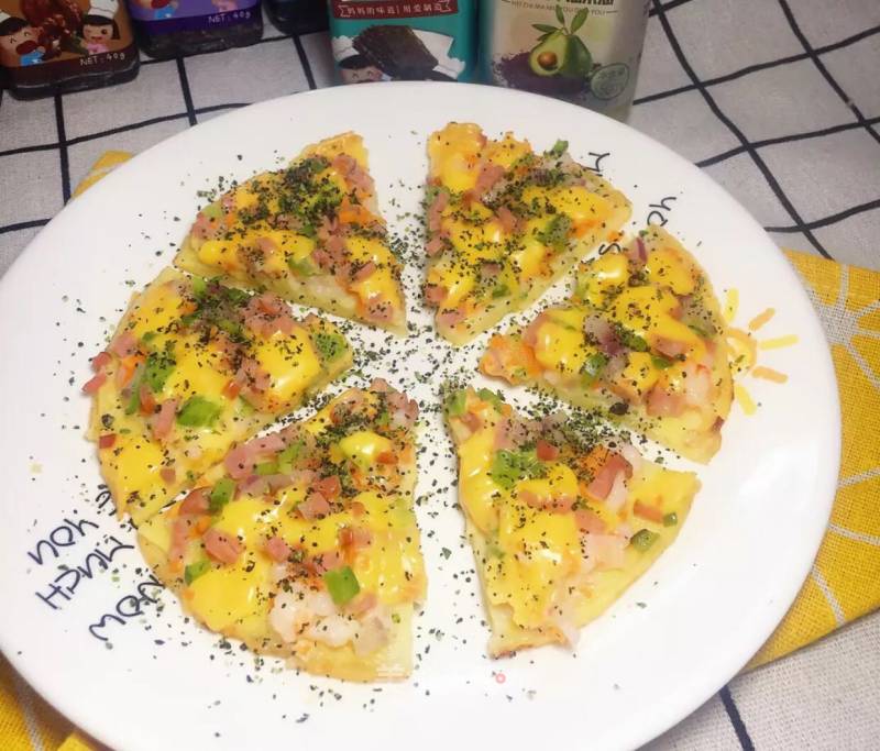 Shrimp and Bacon Pizza recipe