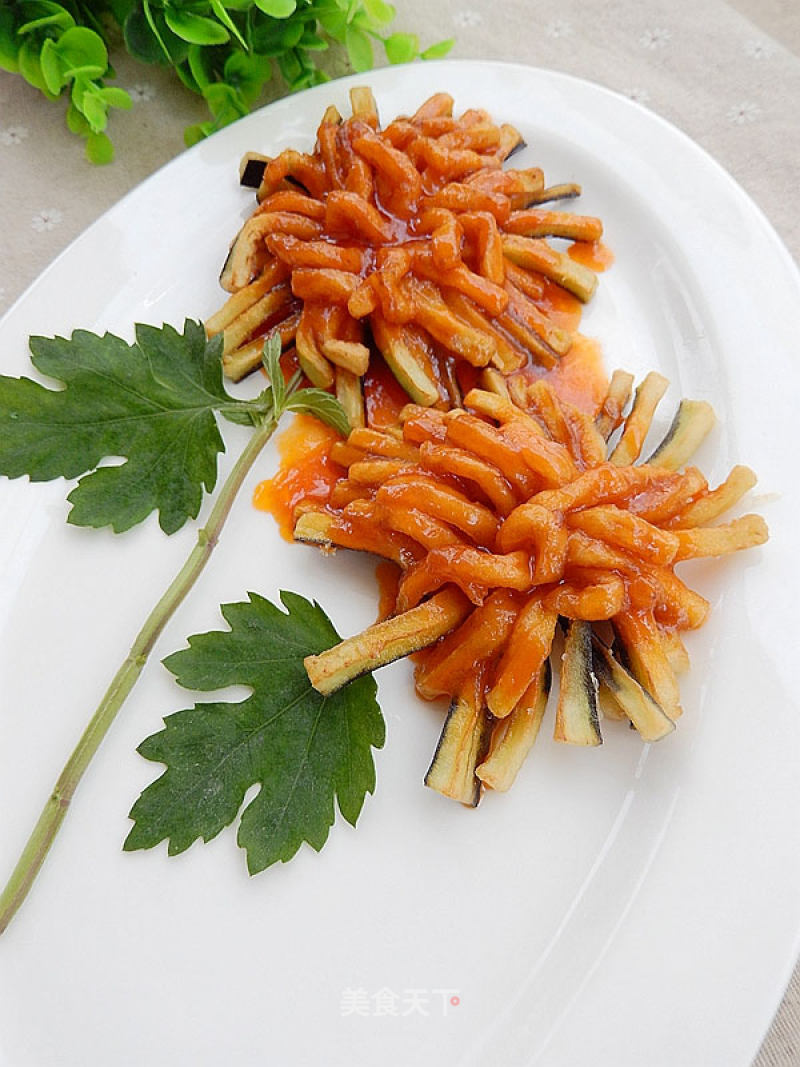 Chrysanthemum Eggplant recipe