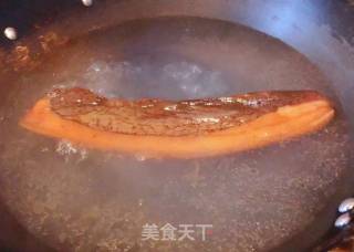 #蜡味#bacon Steamed Tofu Lying Egg recipe