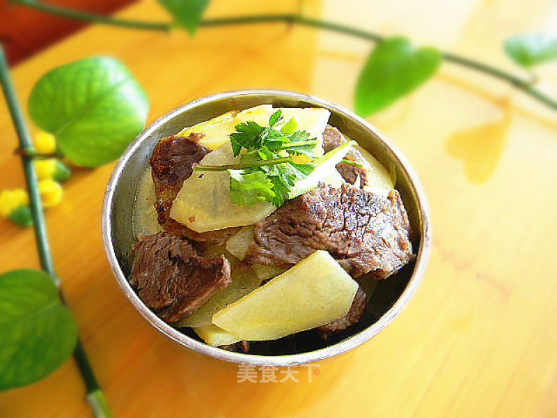 Stir-fried Beef Slices with Potatoes recipe