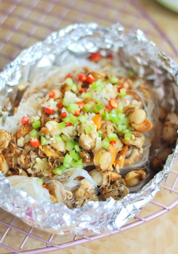 Grilled Scallop Vermicelli recipe