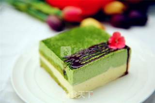 #aca烤明星大赛# Matcha Mousse Cake recipe