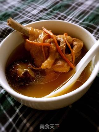 Cordyceps Flower Mushroom Ginseng Chicken Soup recipe