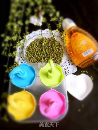 Mung Bean Ice Flower recipe
