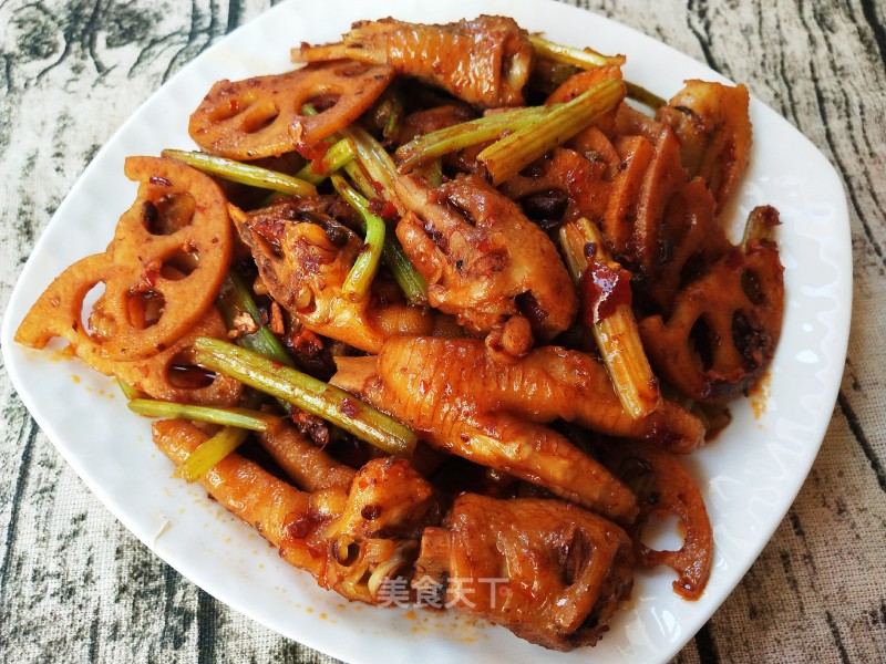 Spicy Chicken Feet (zero Cooking) recipe