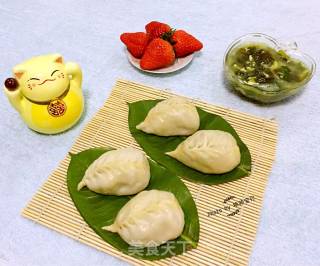 【dalian】shredded Radish Vermicelli and Sea Oyster Steamed Bun recipe