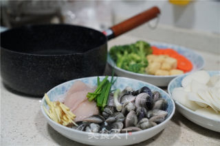 Seafood Soup Rice Cake recipe