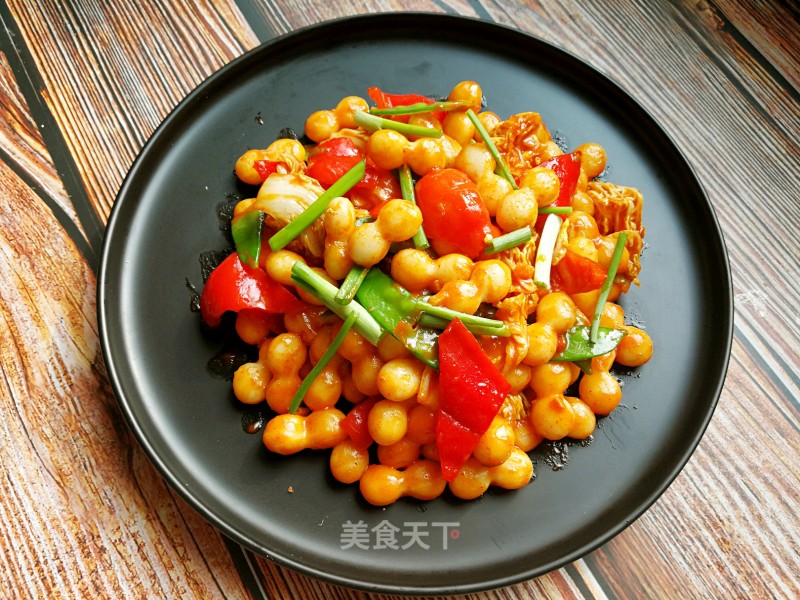 Spicy Fried Rice Cake recipe