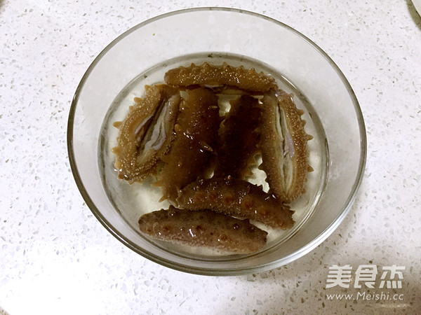 Sea Cucumber Rice with Abalone Sauce recipe