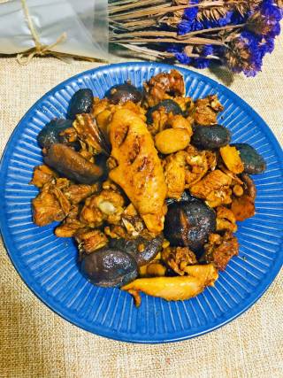 Braised Chicken with Mushrooms recipe