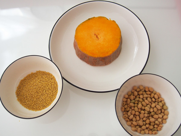 Pumpkin Bean Rice Paste recipe