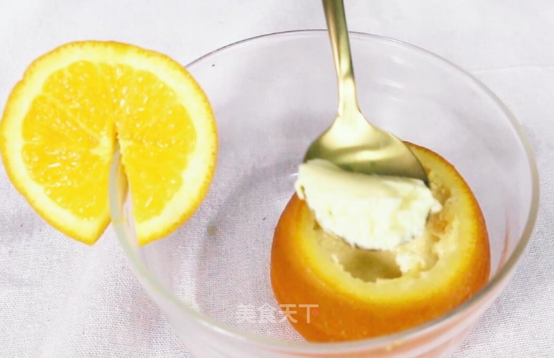 Sweet Orange Milk Custard recipe