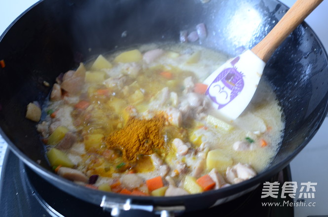 Clay Chicken Claypot Rice recipe