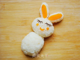 Little Bunny’s Dream [fun Cartoon Bento] recipe