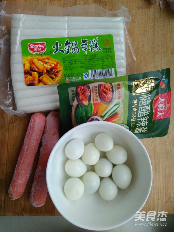 New Year's Day One Year High-fried Rice Cake recipe