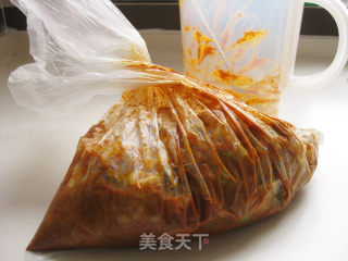 Rich and Mellow Cheese Flavor--golden Kimchi of Cabbage recipe