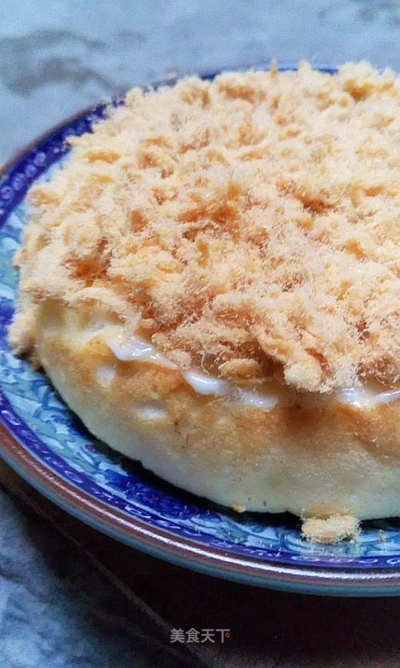 #新良第一节烤大赛#[rice Cooker Cake] Pork Floss Cake recipe