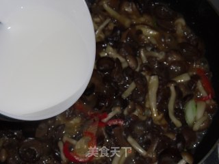 Braised Sea Cucumber with Mushrooms recipe