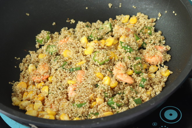 Shrimp Gumbo Quinoa Rice recipe