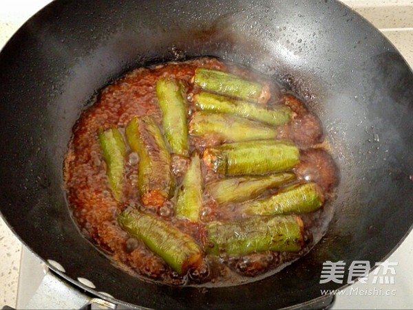 Stuffed Green Peppers with Meat-under Food recipe