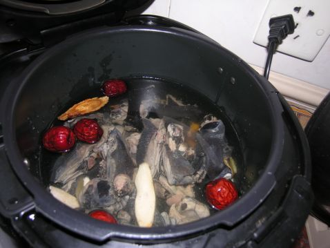 Black-bone Chicken Health Hot Pot recipe