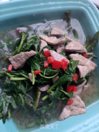 Wolfberry Head Pork Liver Soup recipe