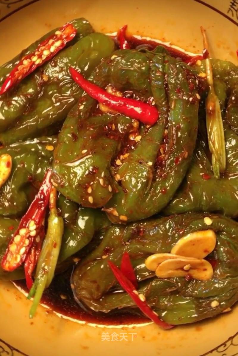 Tossed Green Pepper recipe
