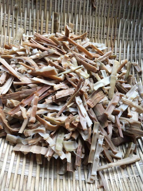 Stir-fried Dried Bamboo Shoots recipe