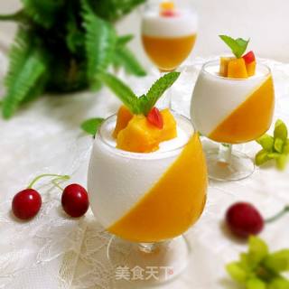 Mango Yogurt Mousse Cup recipe