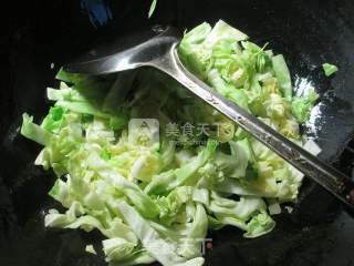 Curry Cabbage Vermicelli Soup recipe