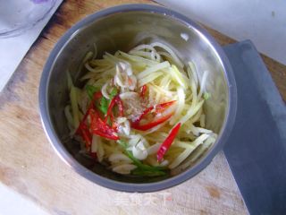 Healing Food--choked Potato Shreds recipe