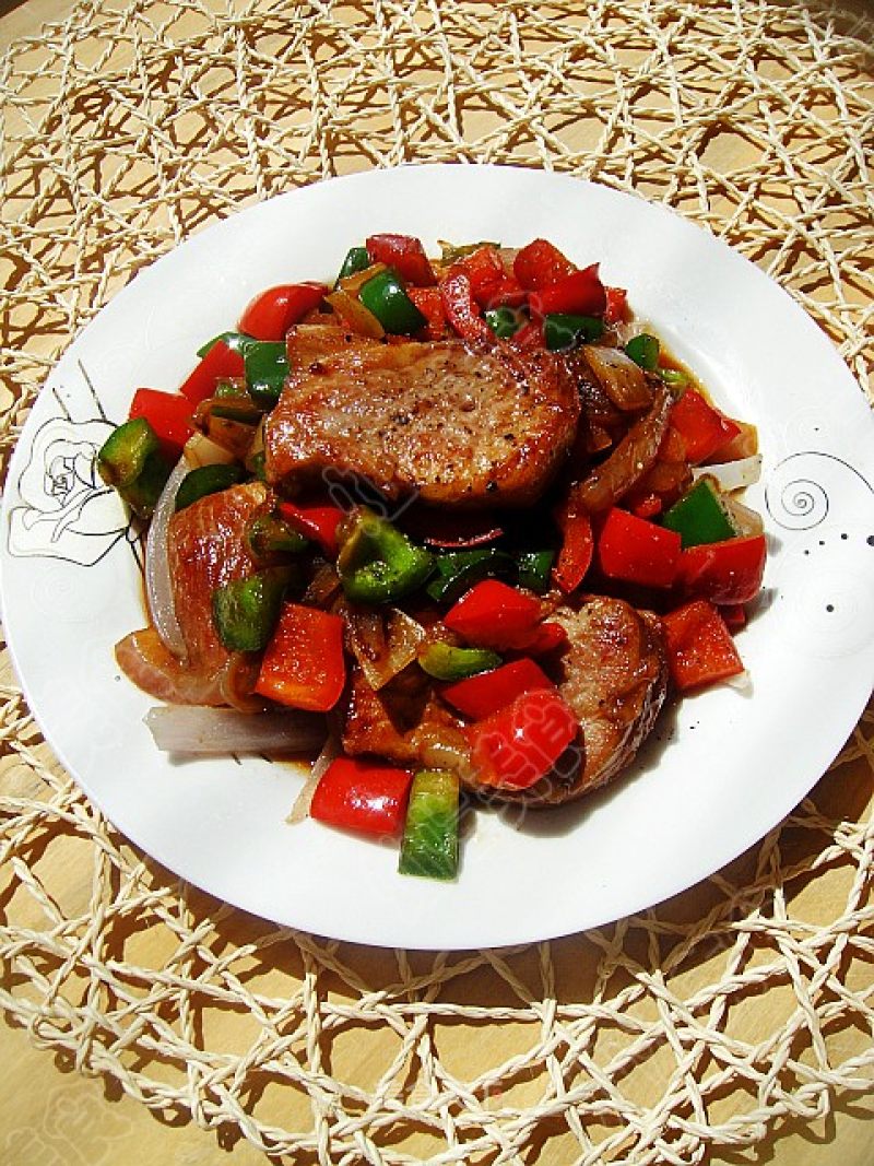 Almighty Partner-pan-fried Pork Steak recipe