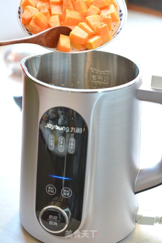 Pumpkin Two Rice Paste recipe