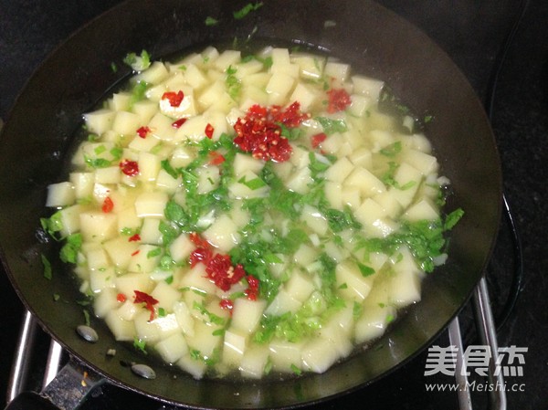 Cabbage Rice Tofu recipe