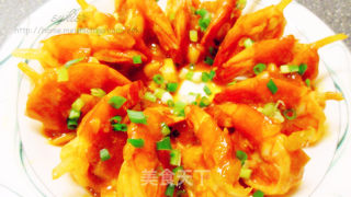 【xinhua Blooming】shrimp with Tomato Sauce recipe