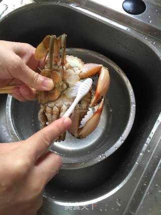 Steamed Crab with Longan recipe