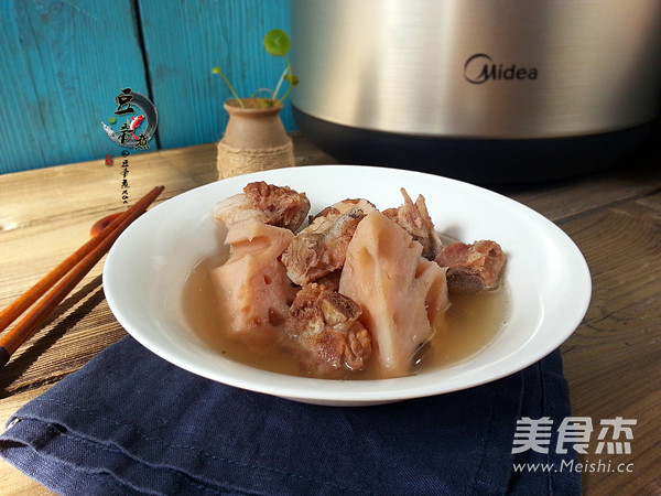 Lotus Root Pork Ribs Soup recipe