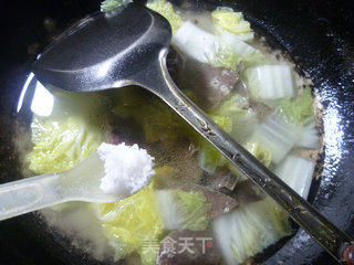 Pork Lung and Cabbage Soup recipe