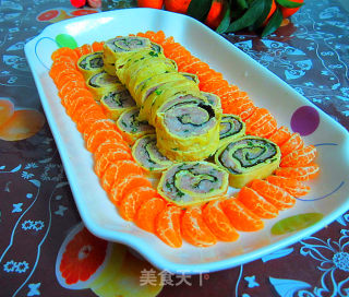 Ping An Happiness Roll-----the Eighth Dish of The New Year’s Eve recipe