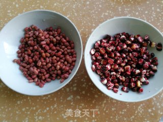 Black Corn and Red Bean Soy Milk recipe
