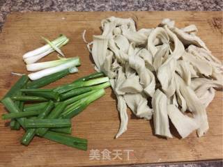 Cabbage Tofu Strips recipe