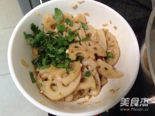 Cold Lotus Root Slices recipe