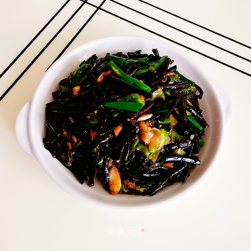 Fried Purple Beans recipe