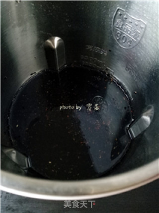【true Rice Paste】black Sesame Rice Paste recipe