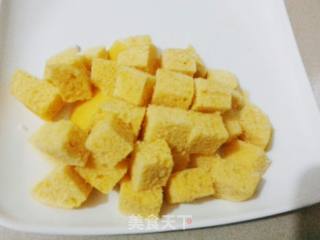 Stir-fried Mantou Ding recipe