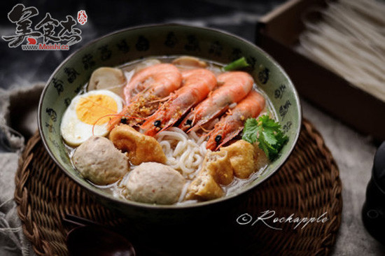 Shacha Rice Noodle Soup recipe