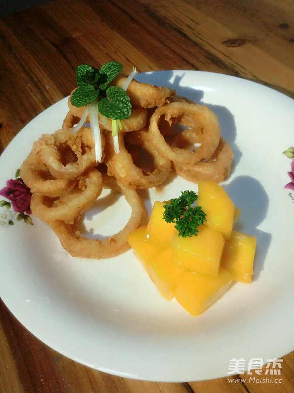 Fried Squid Rings recipe